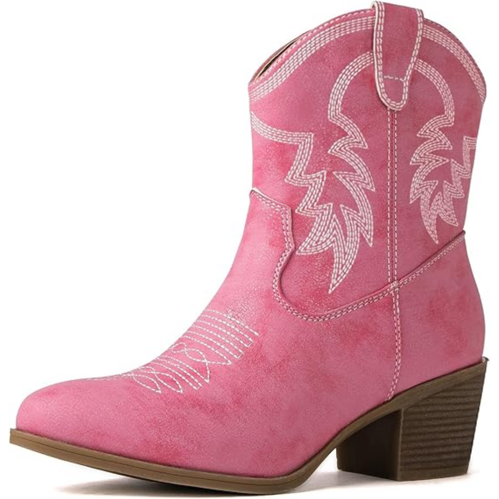 Klassische Mid High Cowgirl Stiefel - Tammy Shopnory