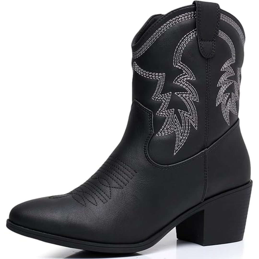 Klassische Mid High Cowgirl Stiefel - Tammy Shopnory