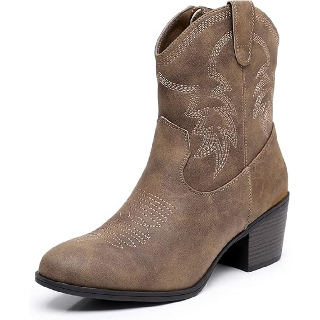 Klassische Mid High Cowgirl Stiefel - Tammy Shopnory