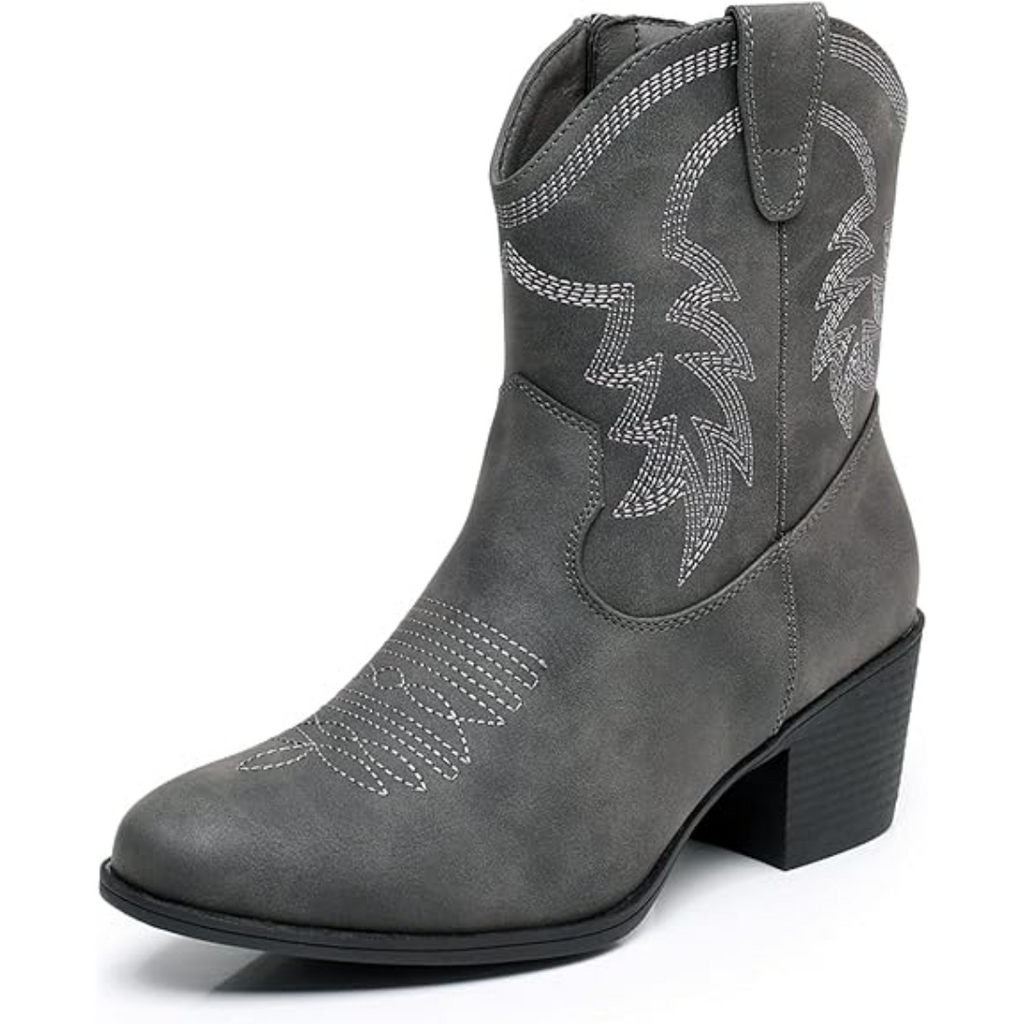 Klassische Mid High Cowgirl Stiefel - Tammy Shopnory