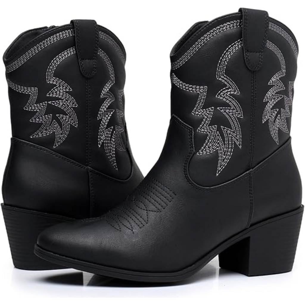 Klassische Mid High Cowgirl Stiefel - Tammy Shopnory