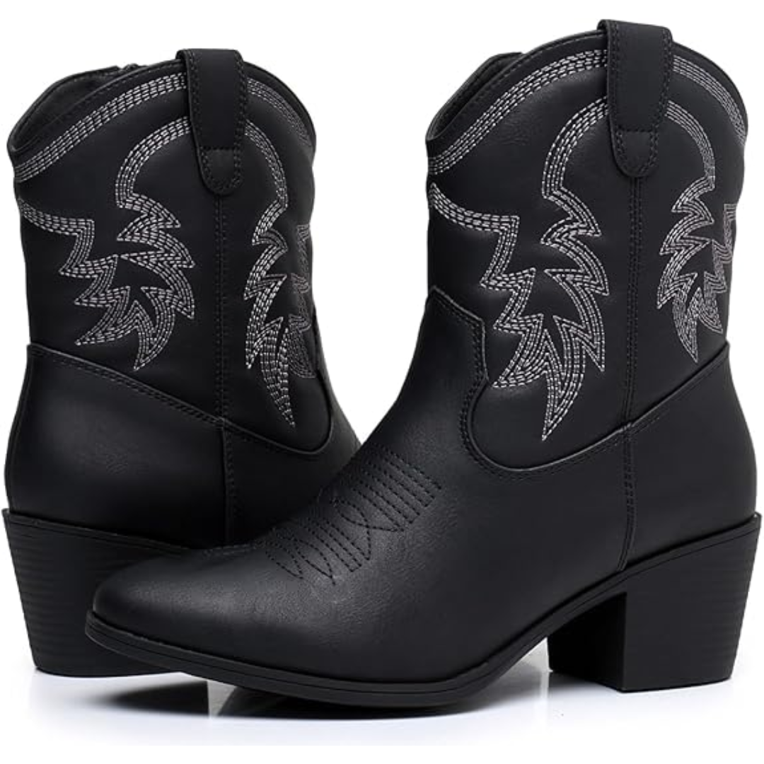 Klassische Mid High Cowgirl Stiefel - Tammy Shopnory