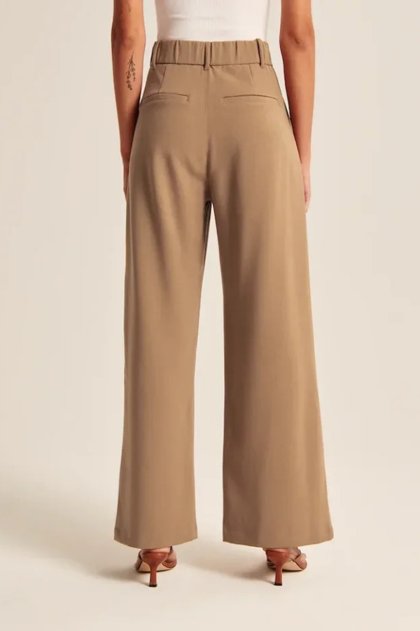 Hose mit Weitem Bein Vielseitige Eleganz