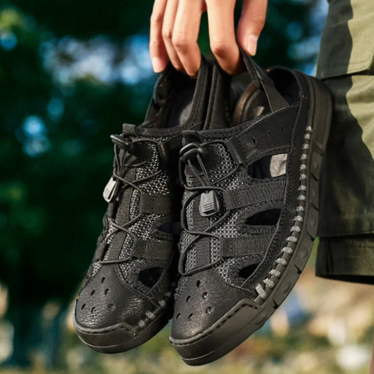 Herren Sommer Freizeit Sandalen