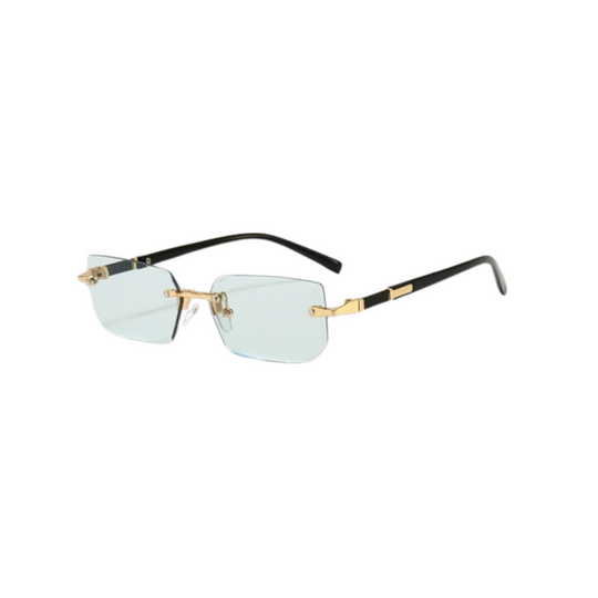 Shopnory | Sonnenbrille - Modern - Rechteckig Rahmenlos Retro