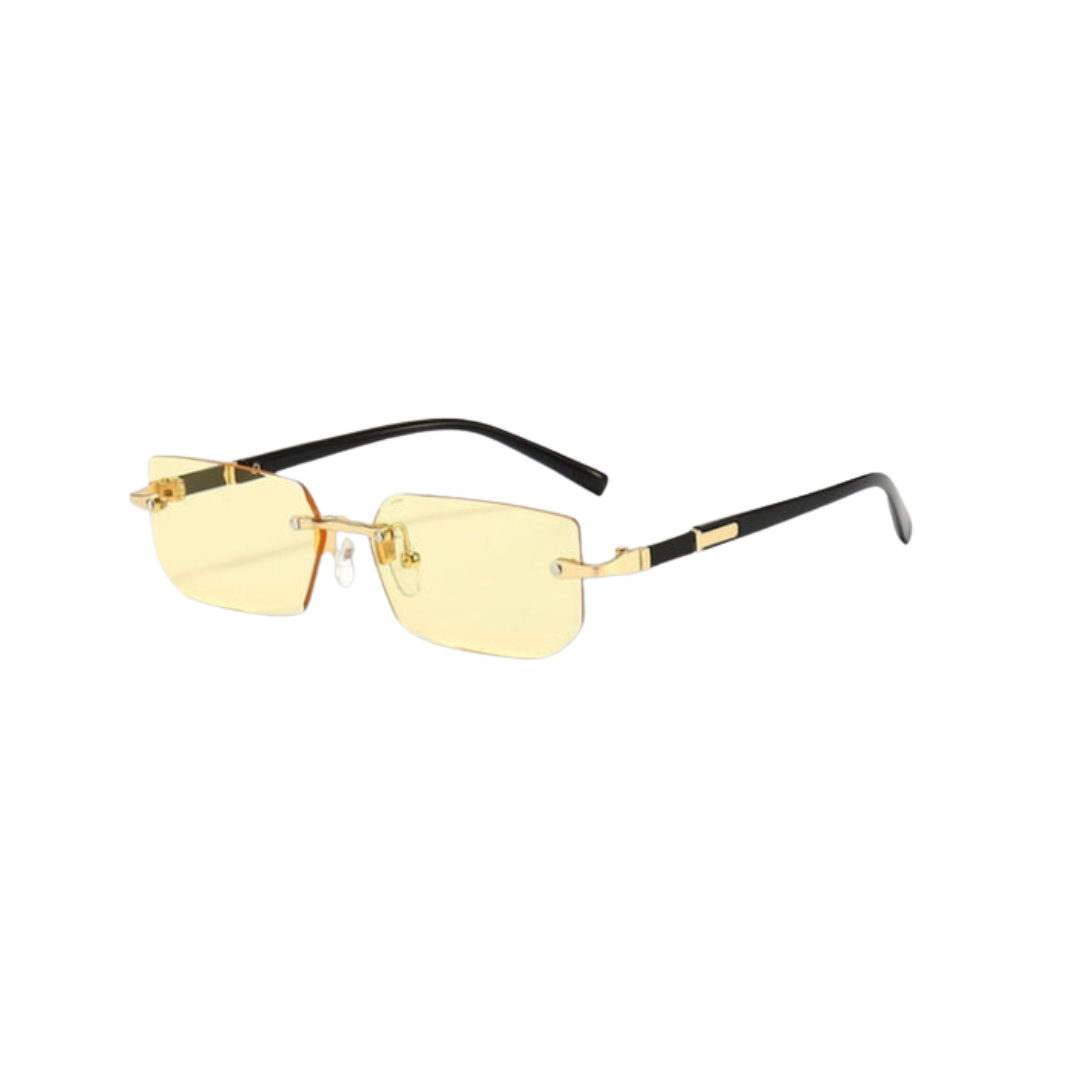 Shopnory | Sonnenbrille - Modern - Rechteckig Rahmenlos Retro