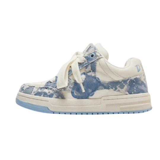 Sneakers - Casual - Retro Kreuz Graffiti