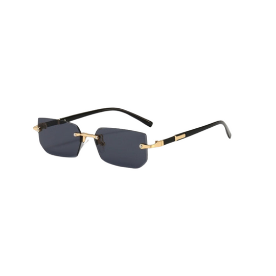 Shopnory | Sonnenbrille - Modern - Rechteckig Rahmenlos Retro