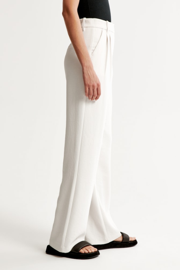 Hose mit Weitem Bein Vielseitige Eleganz