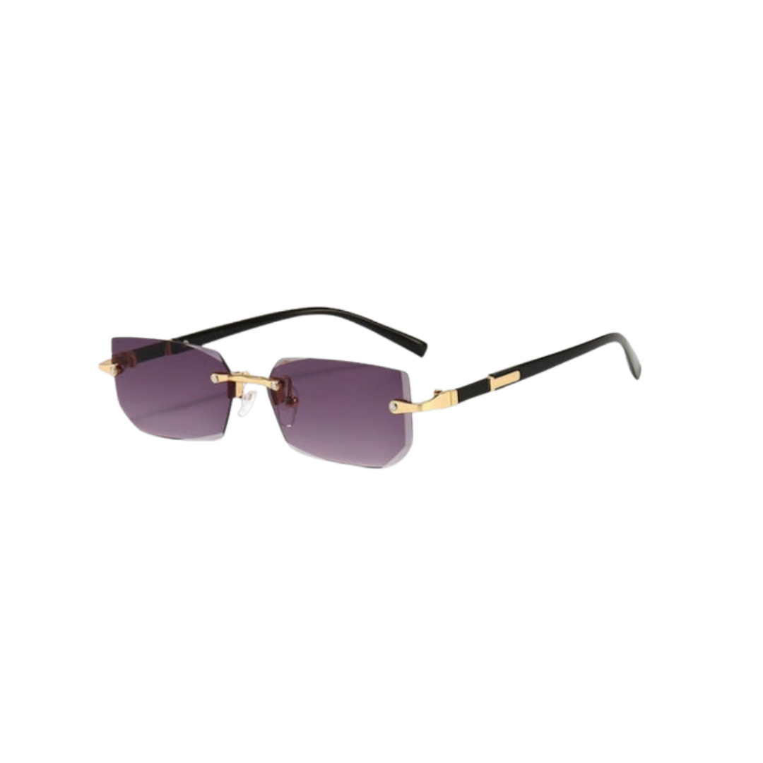 Shopnory | Sonnenbrille - Modern - Rechteckig Rahmenlos Retro