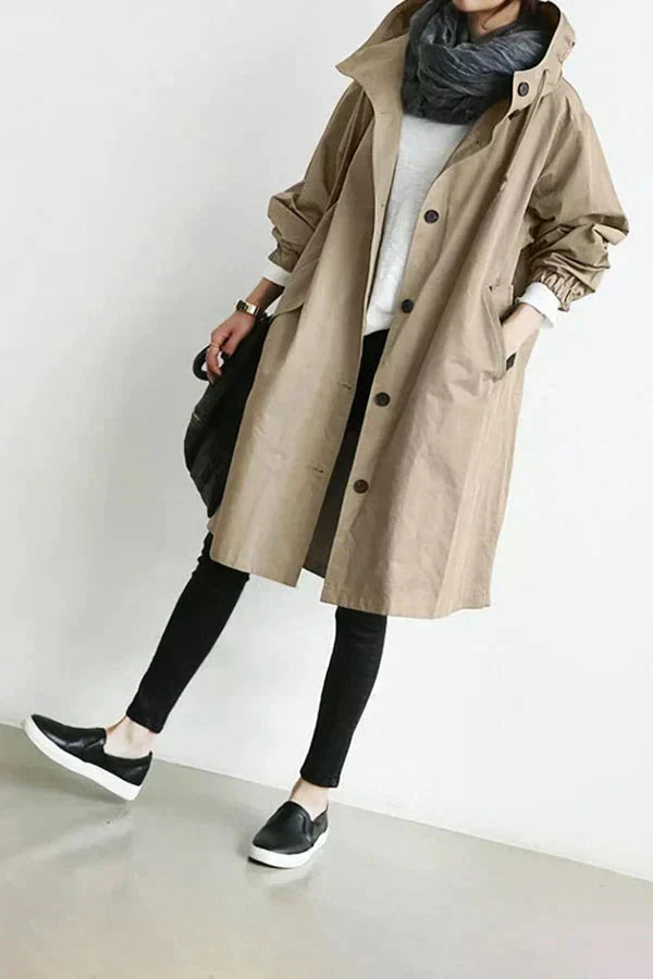 Regeed Kapuze für Damennjacke mit Oversiz
