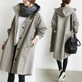 Regeed Kapuze für Damennjacke mit Oversiz