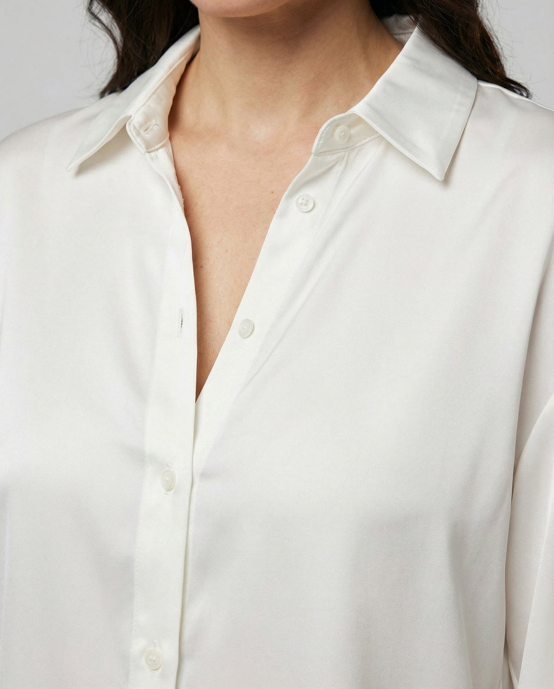 Luxuriöse Elegante Seidenbluse Damen