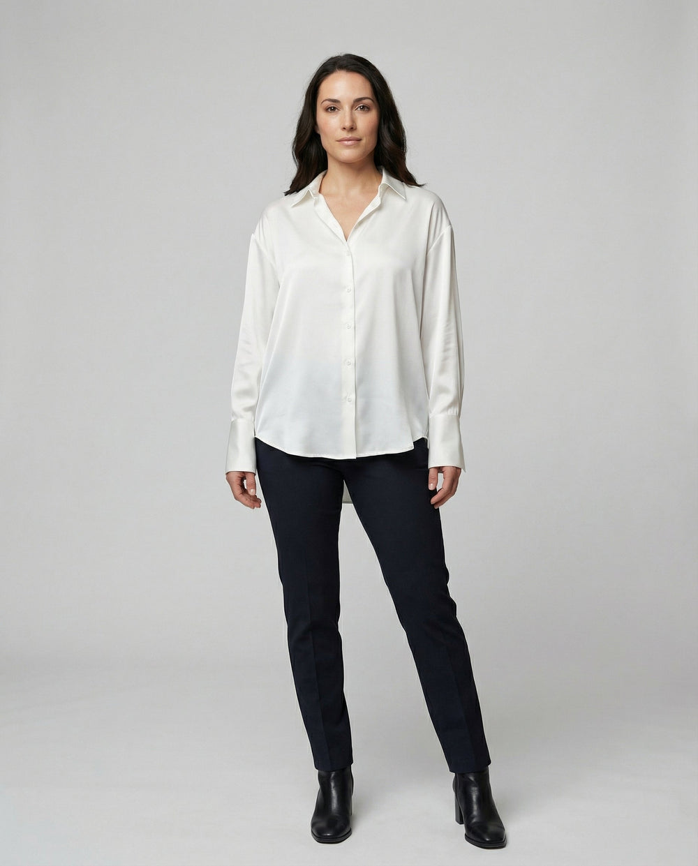 Luxuriöse Elegante Seidenbluse Damen