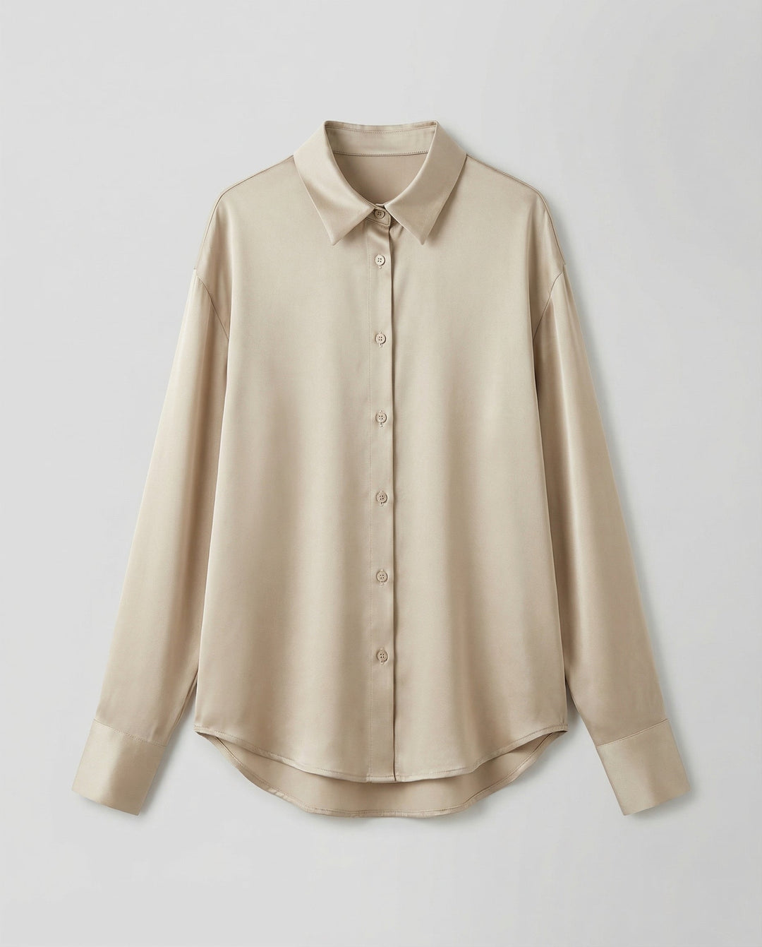 Luxuriöse Elegante Seidenbluse Damen