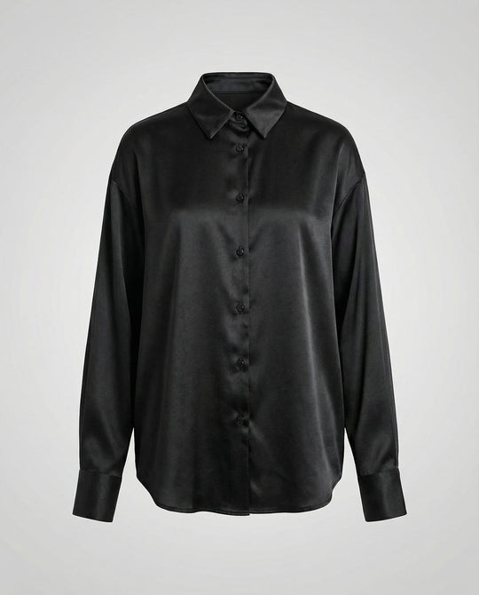 Luxuriöse Elegante Seidenbluse Damen