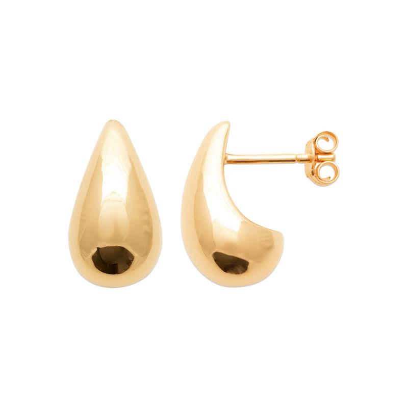 Vergoldete Tropfen-Ohrringe – Zeitlose Eleganz inspiriert von den 90ern | Shop Nory