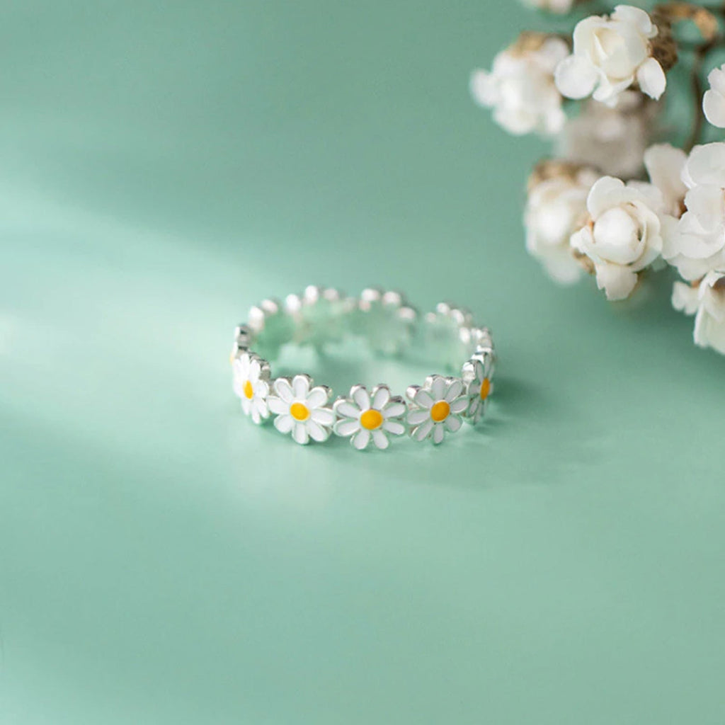 Trendy Süße Daisy Blumenring | Shop Nory