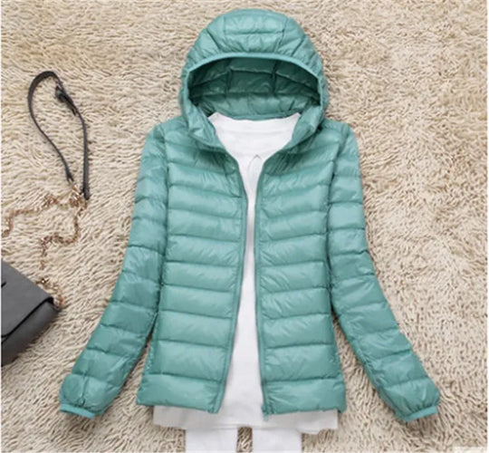 Leichte und praktische Daunenjacke für Frauen