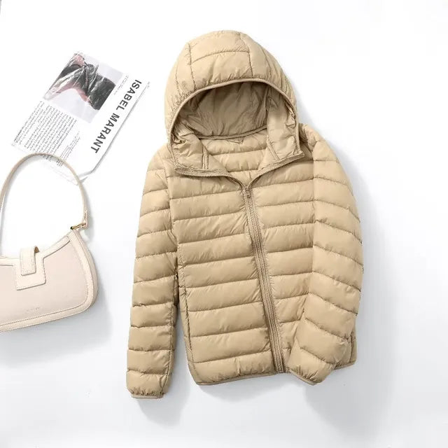 Leichte und praktische Daunenjacke für Frauen