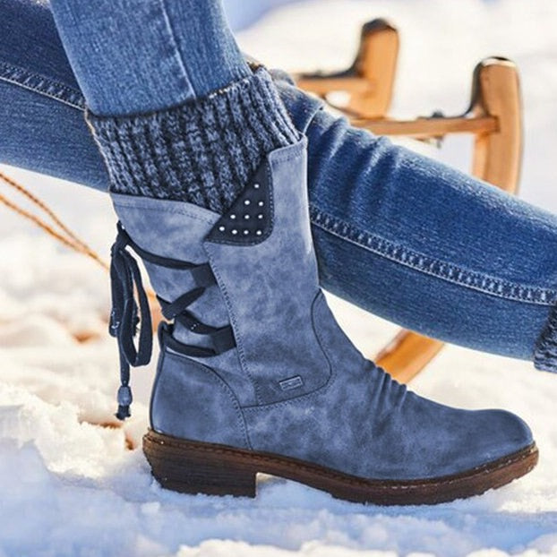 ShopNory | Knöchelhigh Stiefel für Damen