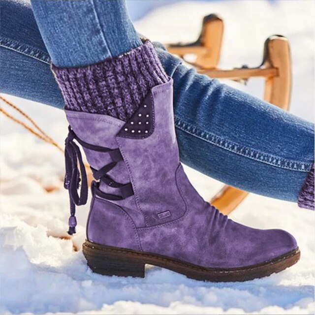ShopNory | Knöchelhigh Stiefel für Damen