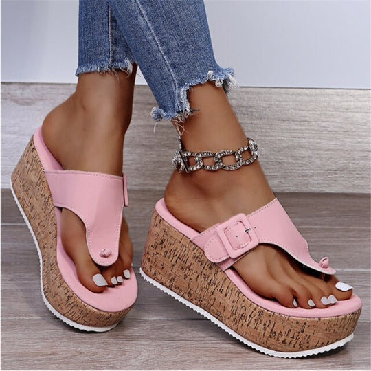 Orthopädische Sandalen mit Dicker Sohle