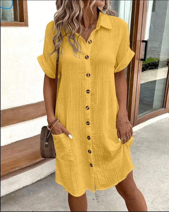 Trendy Blusen Kleid