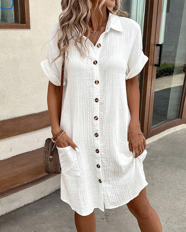 Trendy Blusen Kleid