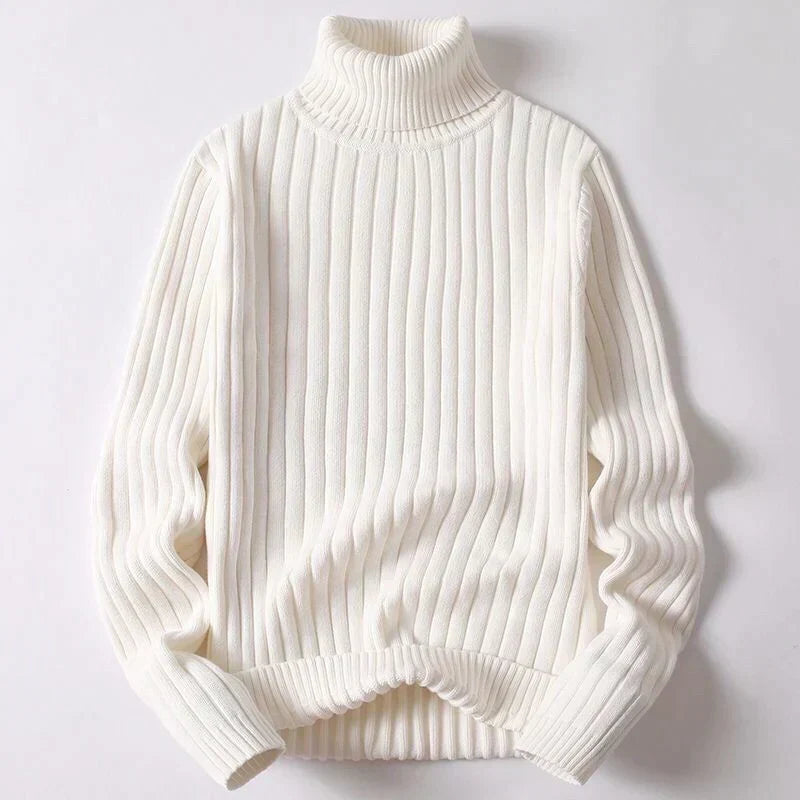 Merinowoll Rollkragenpullover