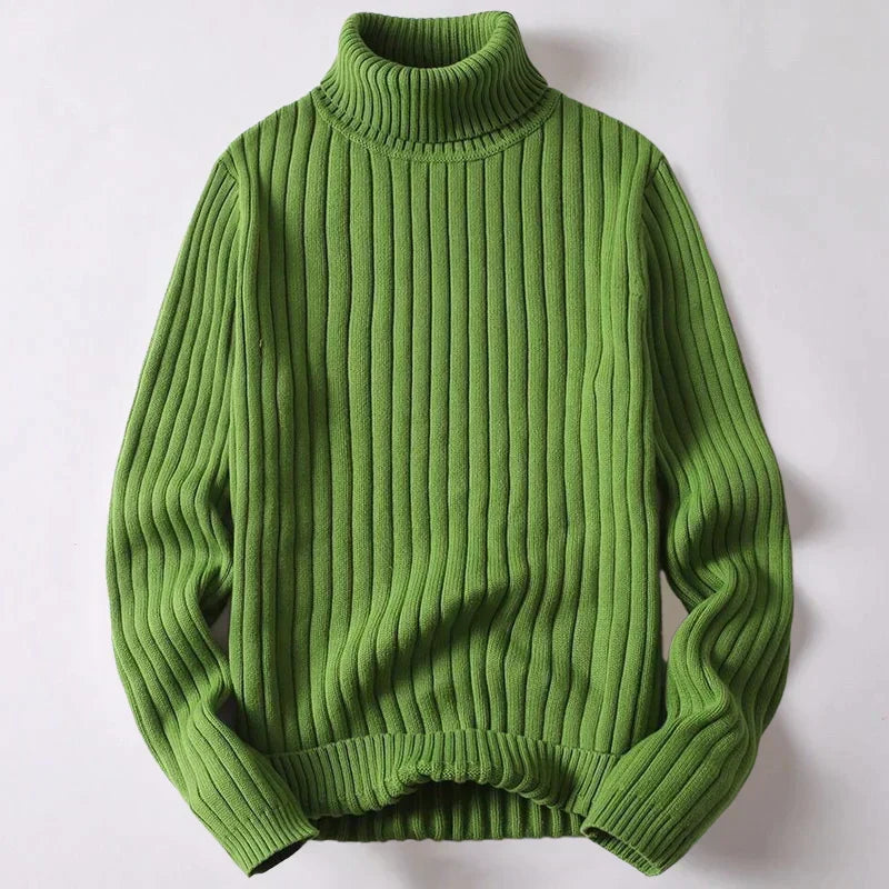 Merinowoll Rollkragenpullover