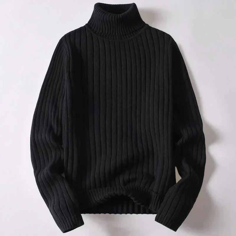 Merinowoll Rollkragenpullover