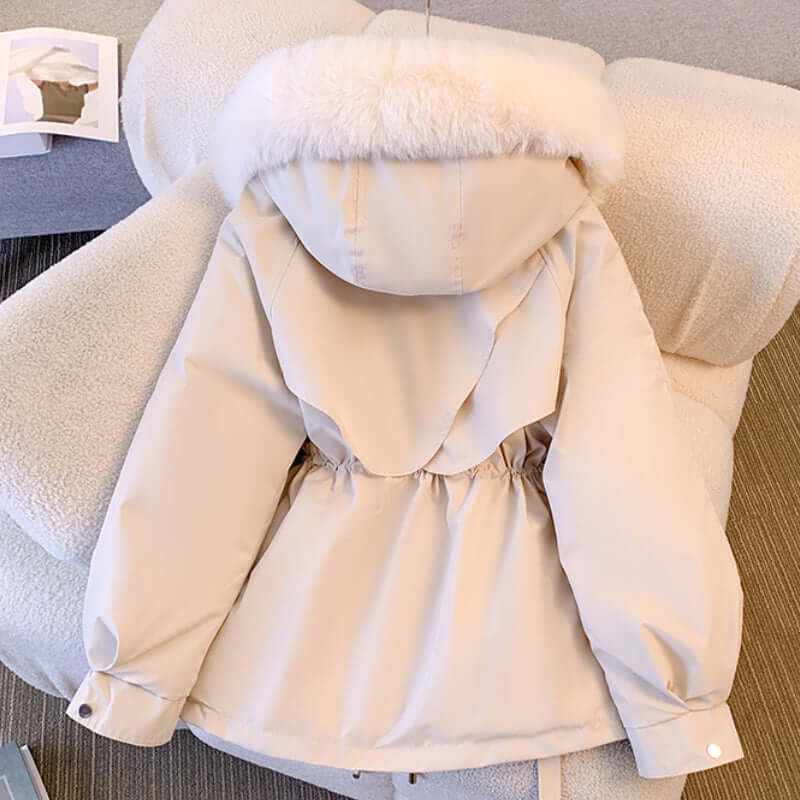 Gepolsterte Jacke Damen - Lange Winterjacke Damen