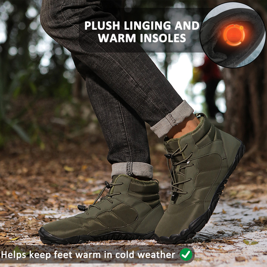 Wasserdichte Winterwanderstiefel für Unisex – Bequeme & Unterstützende Gestaltung