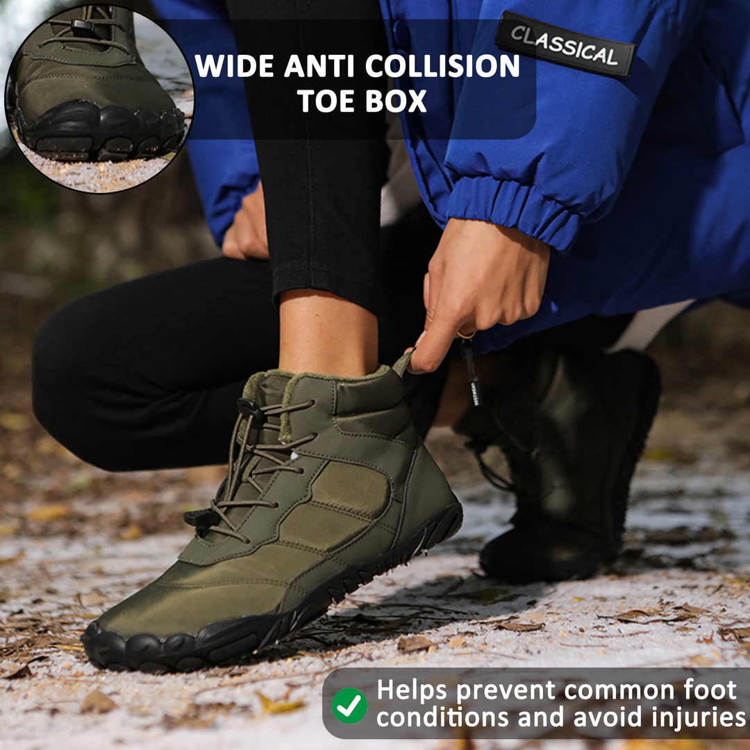 Wasserdichte Winterwanderstiefel für Unisex – Bequeme & Unterstützende Gestaltung