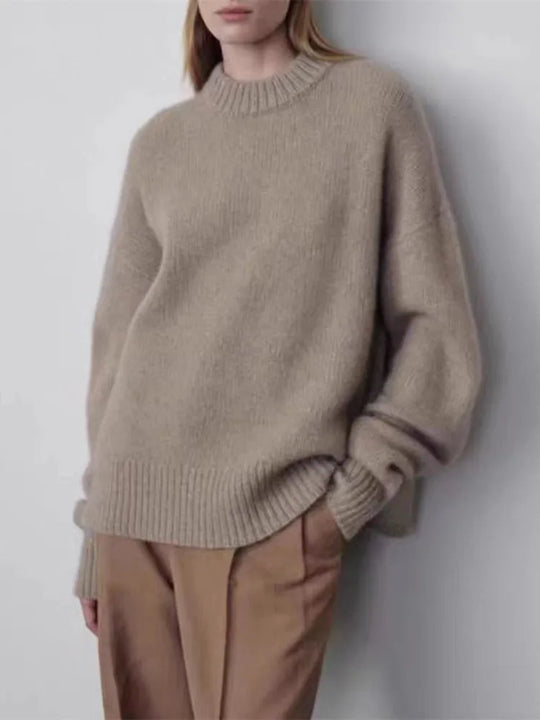 Damenpullover Aus Merinowolle