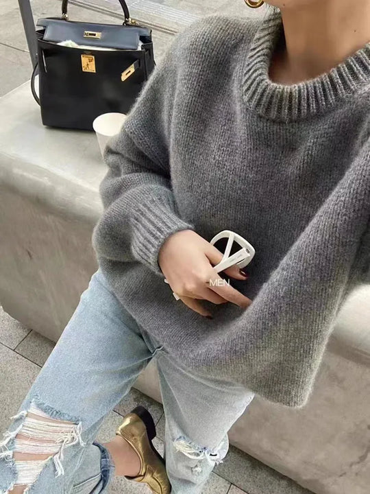 Damenpullover Aus Merinowolle