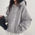 Fleece-Hoodie mit Kapuze