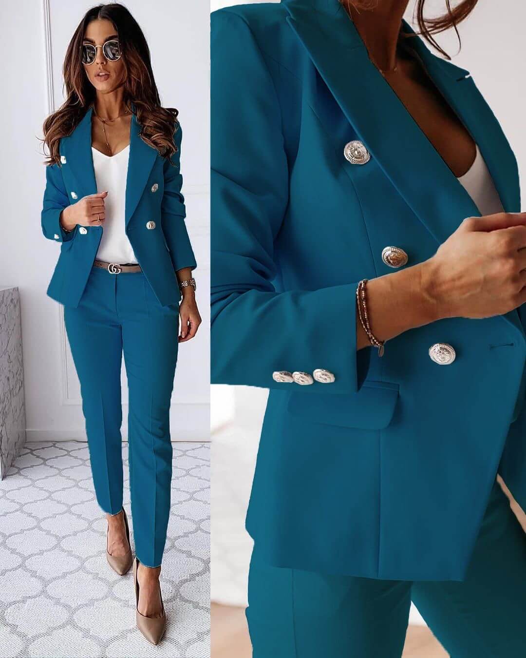 Elegant Tweedelig Pak