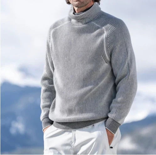 Eleganter Herren Rollkragenpullover
