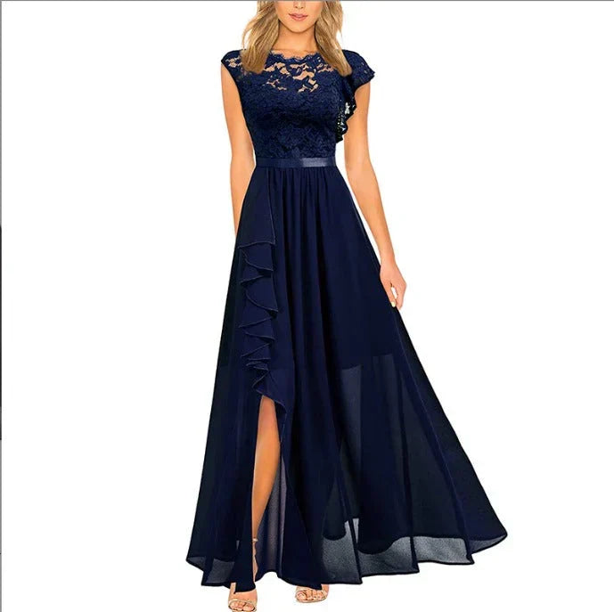 Shopnory | Maxi Kleid mit Eleganten Details