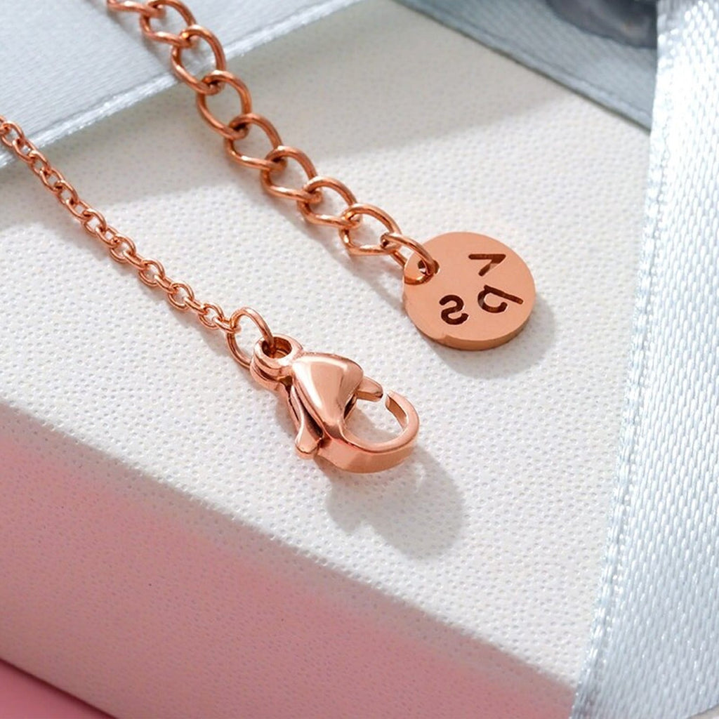 Edelstahl Weiß Muschel Blume Stud Halskette | Shop Nory