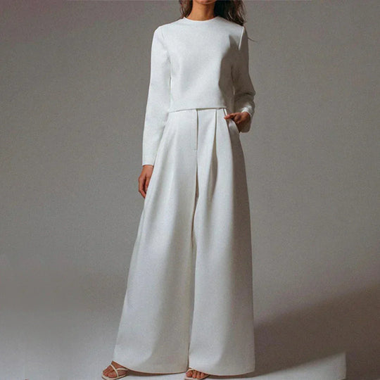 Trendy Geschäftsanzug - Top+Hose