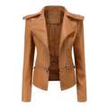 Elegante Lederjacke für Frauen