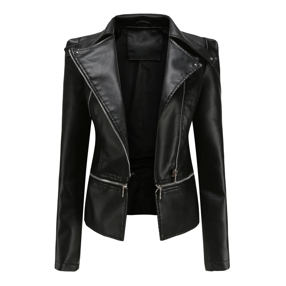 Elegante Lederjacke für Frauen
