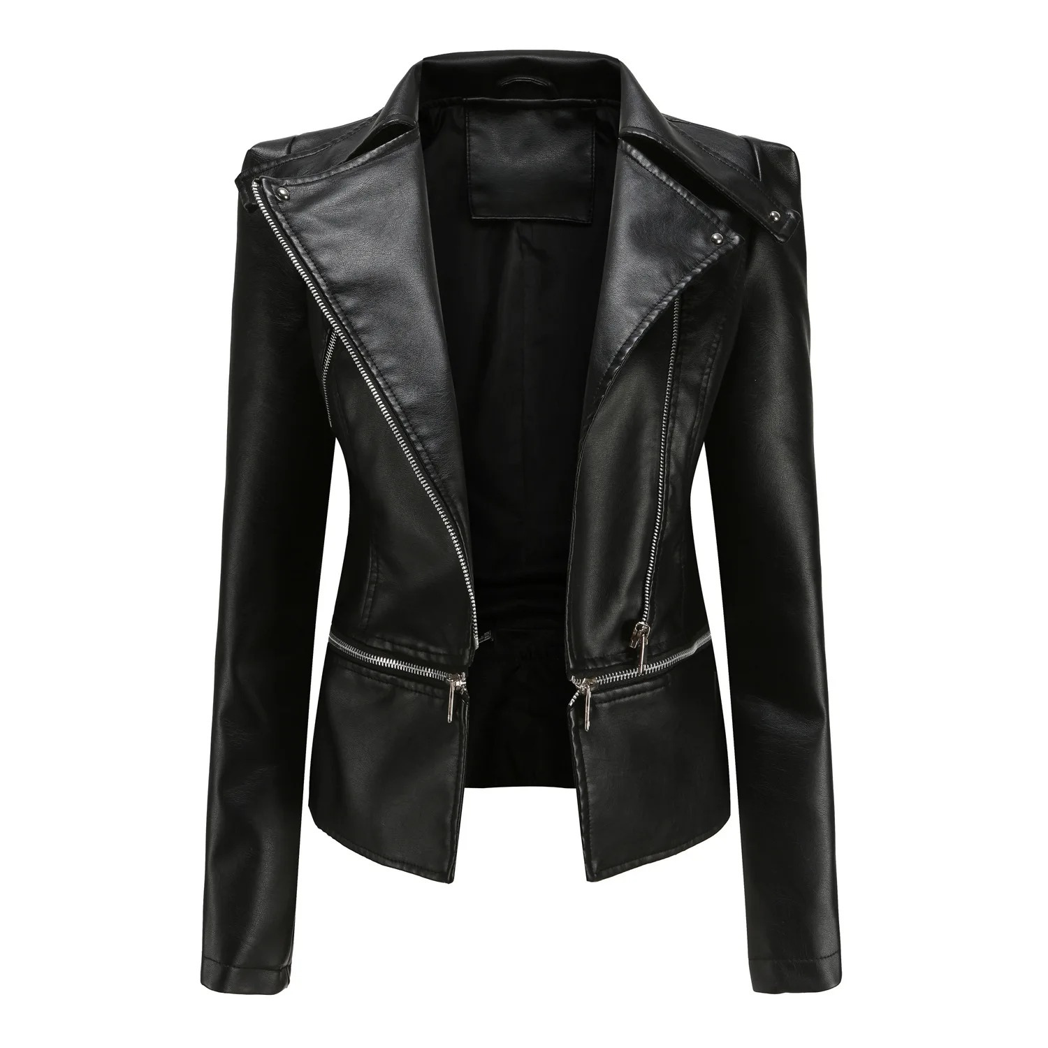 Elegante Lederjacke für Frauen
