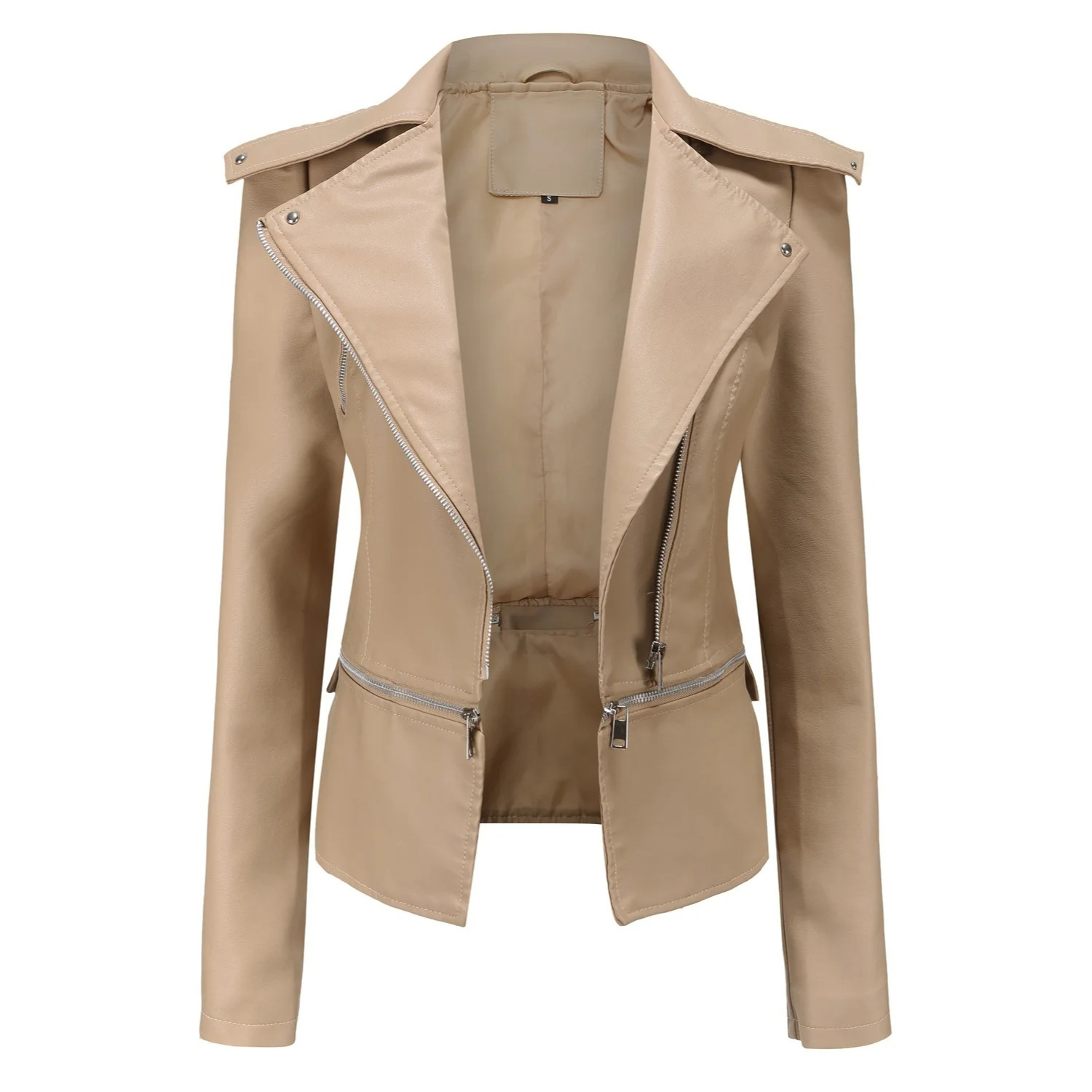 Elegante Lederjacke für Frauen