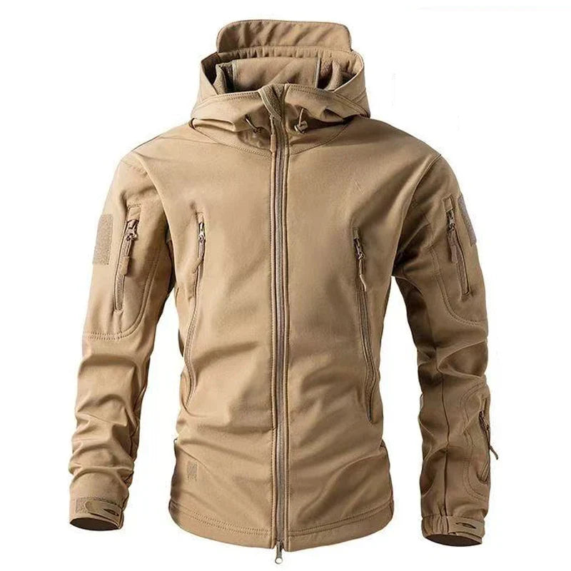 Shopnory | Softshell Hoodie - Wasserdichte Jacke für Männer
