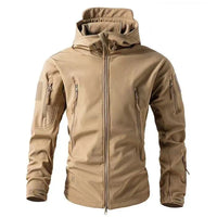 Khaki-Jacke