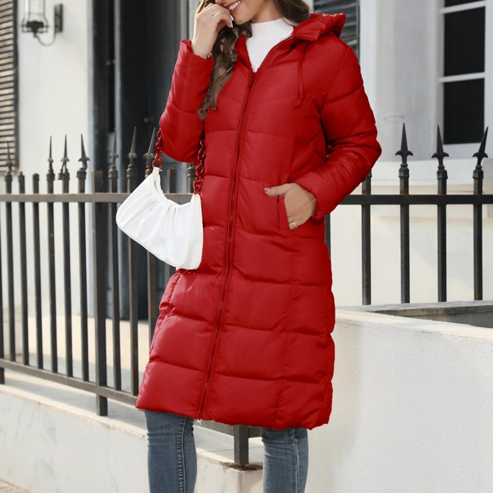 Kapuze Daunenjacke Damenjacke